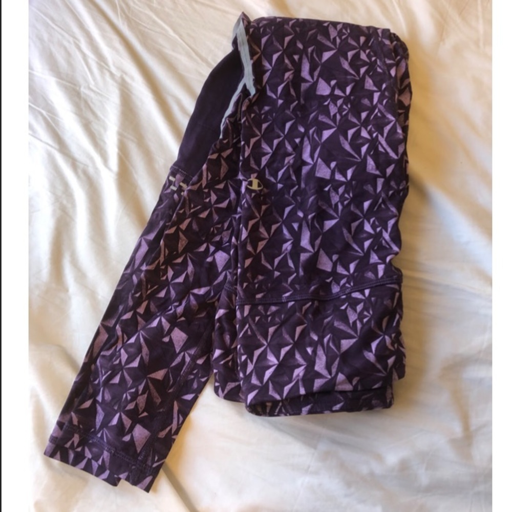 Champion purple patterned leggings